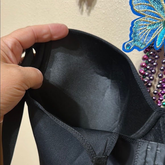 Source Unknown Black and Cream T-Shirt Bras with Lace Detail - Picture 9 of 9